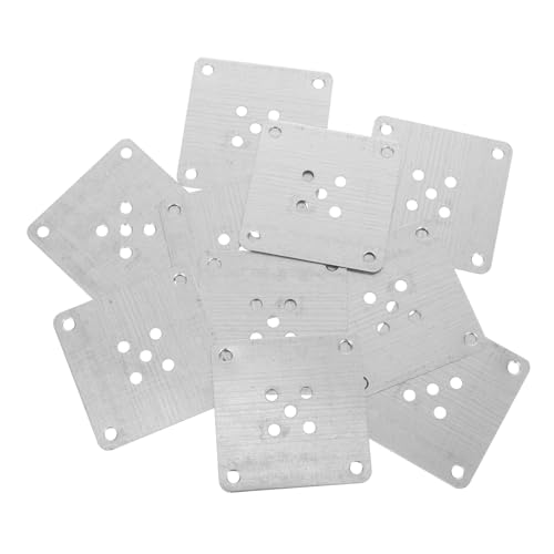 CIYODO 10 Stück Teiliges Möbelbein Montageplatten aus Robustem für Sofas Tische und Schränke Korrosionsbeständige Befestigungslösung für Optimale Stabilität und Langlebigkeit CIYODO 10 Stück Teiliges Möbelbein Montageplatten aus Robustem für Sofas Tische und Schränke Korrosionsbeständige Befestigungslösung für Optimale Stabilität und Langlebigkeit von CIYODO