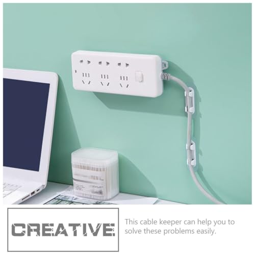 CIYODO 10 Stück Teiliges Selbstklebend für Kabelmanagement zu Hause und Büro Kompakte Kabelführung für USB Strom Elektronikkabel Praktische Kabelorganisation CIYODO 10 Stück Teiliges Selbstklebend für Kabelmanagement zu Hause und Büro Kompakte Kabelführung für USB Strom Elektronikkabel Praktische Kabelorganisation von CIYODO