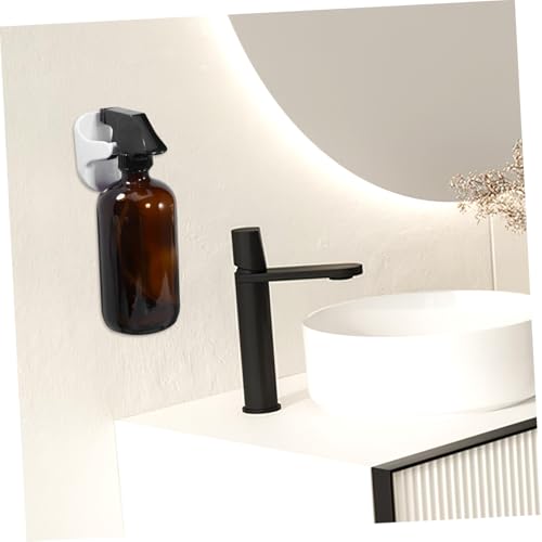 CIYODO 10 Stück Teiliges Selbstklebendes Sprayflaschenhalter Wandmontierte Bohrfreie Flaschenhaken aus Weißem Abs Schadenfreies Befestigen für Gießkanne Reinigungsmittel Friseurbedarf CIYODO 10 Stück Teiliges Selbstklebendes Sprayflaschenhalter Wandmontierte Bohrfreie Flaschenhaken aus Weißem Abs Schadenfreies Befestigen für Gießkanne Reinigungsmittel Friseurbedarf von CIYODO