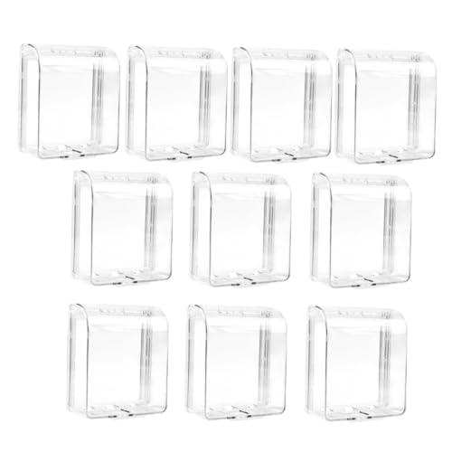 CIYODO 10 Stück Teiliges Steckdosenabdeckung Transparent Selbstklebend Wetterfest Spritzschutz für Badezimmer Außenbereich Schutz Langlebig von CIYODO