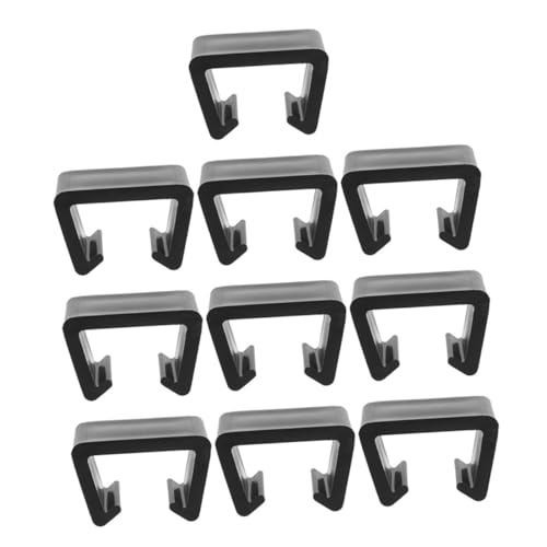 CIYODO 10 Stück Teiliges Terrasse Möbelverbinder Clips für Rattan Sofa Wetterfeste Kunststoff Klammern Windfeste Verbindungselemente für Outdoor Lounge Schützende Befestigung für Wicker von CIYODO