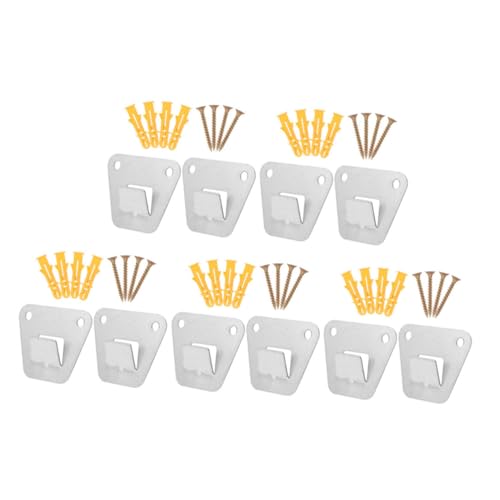 CIYODO 10 Stück Wandhalterung Für Ventilatoren Ventilatorhalterung Wandhalterung Ventilatorhalterung Halterung Für Elektrische Ventilatoren Für Terrassenventilatoren von CIYODO