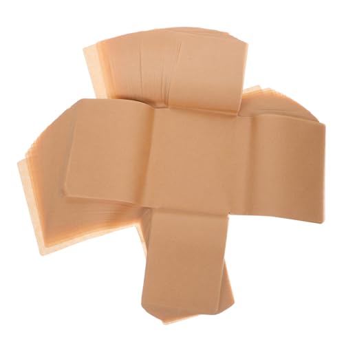 CIYODO 100 Stück Einweg Backpapier Fettbeständig Antihaft Butterpapier Backform Einlage für Brot Kuchen Bananenbrot mit Glatter Oberfläche für Einfache Reinigung und Perfektes von CIYODO