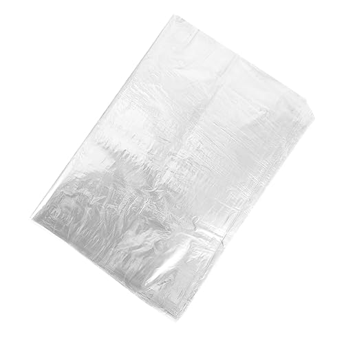 CIYODO 100 Stück Transparente PVC Schrumpffolie Beutel Flexible Heat Seal Verpackungsbeutel Klare Schrumpfverpackung für Kosmetikflaschen Bastelbedarf und Industrie Schützend und von CIYODO