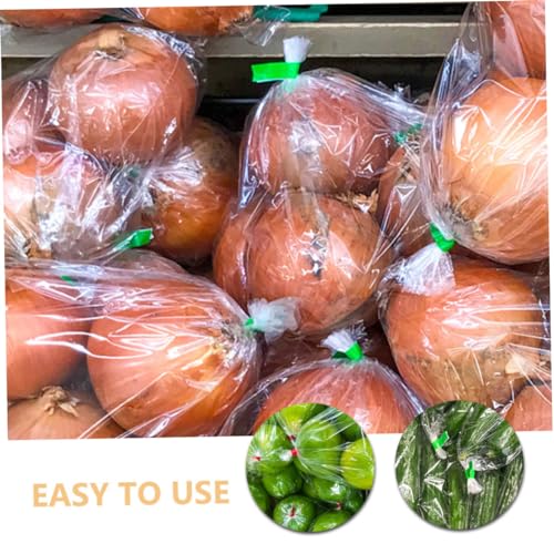 CIYODO 12 Rollen Farbige Pet Verpackungsband für Beutelverschluss Supermarkt Bindemaschine Obst Gemüse Versiegelt Strapazierfähiges Klebeband von CIYODO