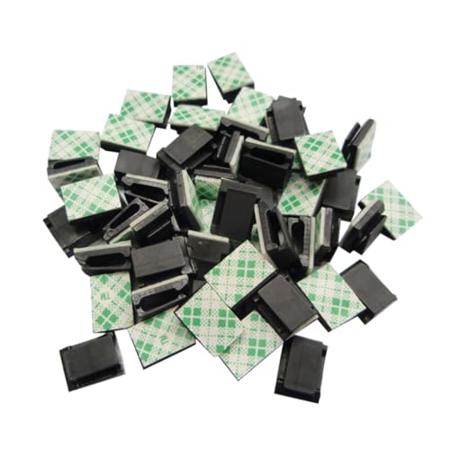 CIYODO 150 Stück Teiliges Kabelclip Schwarz Selbstklebende Kabelhalter mit Kunststoffklammern Korrosionsbeständig und Kompakt für Auto Schreibtisch und Kabelmanagement CIYODO 150 Stück Teiliges Kabelclip Schwarz Selbstklebende Kabelhalter mit Kunststoffklammern Korrosionsbeständig und Kompakt für Auto Schreibtisch und Kabelmanagement von CIYODO