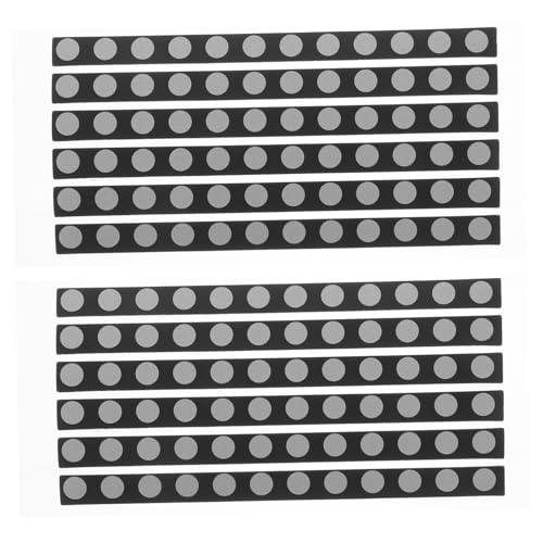 CIYODO 2 Blätter Hochreflektierende Rundpunkt Marker Selbstklebend Präzise Scanner Reflexionspunkte für Scannen Reverse Engineering und Meteorologische Erkennung von CIYODO