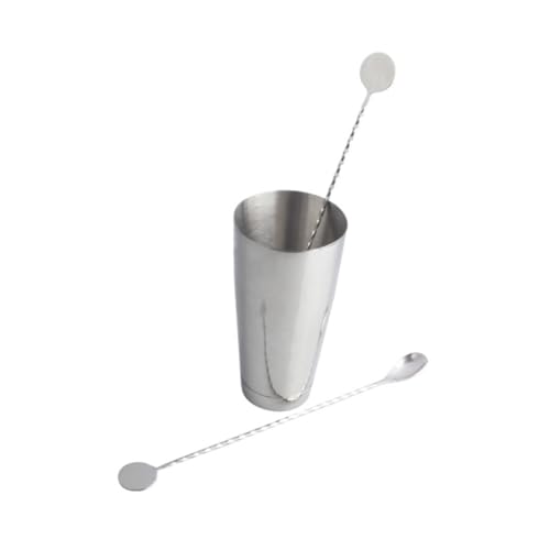 CIYODO 2 STÜCK Teiliges Edelstahl Cocktail Rührstäbchen mit Gewinde Twisted Bar Spoon Swizzle Stick Bartender Tool für Shaker Gläser und Pitcher Langlebig Leicht zu Wiederverwendbar CIYODO 2 STÜCK Teiliges Edelstahl Cocktail Rührstäbchen mit Gewinde Twisted Bar Spoon Swizzle Stick Bartender Tool für Shaker Gläser und Pitcher Langlebig Leicht zu Wiederverwendbar von CIYODO
