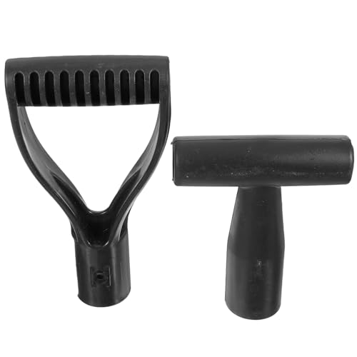 CIYODO 2 Stck Förmiger Spatenstiel aus Robustem Material Leichter Gartenschaufelgriff Ergonomisch Geformt Einfach zu Ersetzen für Gartenarbeit und Unkraut Entfernen Praktisch und von CIYODO