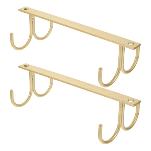 CIYODO 2 Stück Dem Küchenschrank Kaffeetassenhalter Robuster Eisenbecher Organizer mit Elegantem Design für Platzsparende Aufbewahrung der Küche von CIYODO