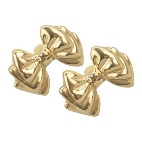 CIYODO 2 Stück Goldene Messing Schubladenknöpfe im Bogen Design Dekorative Möbelgriffe für Schränke und Kommoden für Kinderzimmer und Wohnen CIYODO 2 Stück Goldene Messing Schubladenknöpfe im Bogen Design Dekorative Möbelgriffe für Schränke und Kommoden für Kinderzimmer und Wohnen von CIYODO