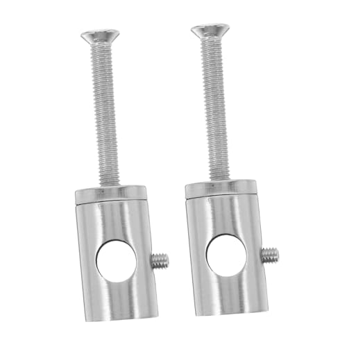CIYODO 2 Stück Handlauf Verbinder Vertikale Pivot Befestigungen für Treppen und Balkone Installieren Geeignet für Verschiedene Glasstärken Vielseitig Einsetzbar von CIYODO