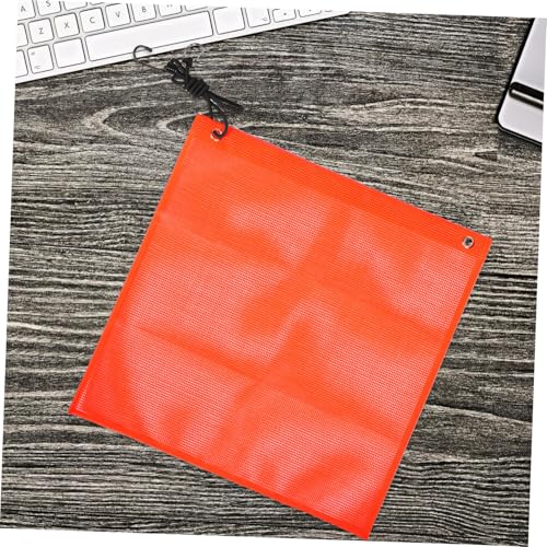 CIYODO 2 Stück PVC Mesh Warnflagge Bungee Befestigung UV Beständig Hohe Sichtbarkeit Für Fahrrad Golfcart und Notfall CIYODO 2 Stück PVC Mesh Warnflagge Bungee Befestigung UV Beständig Hohe Sichtbarkeit Für Fahrrad Golfcart und Notfall von CIYODO