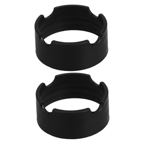 CIYODO 2 Stück Patio Sonnenschirm Halterung mit Lochring und Plug Stabilisierender Einsatz für Garten und Terrasse Wetterfester Sonnenschirmständer Installieren Robust und Langlebig von CIYODO