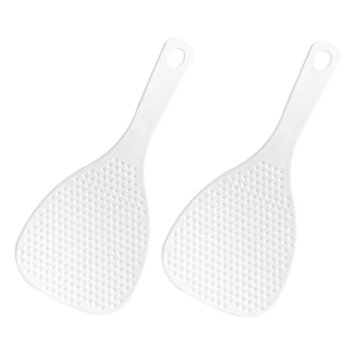 CIYODO 2 Stück Reislöffel Hitzebeständig Langlebig Kompakt nicht Klebend Küchen Reispaddel für Reiskocher und Servieren CIYODO 2 Stück Reislöffel Hitzebeständig Langlebig Kompakt nicht Klebend Küchen Reispaddel für Reiskocher und Servieren von CIYODO
