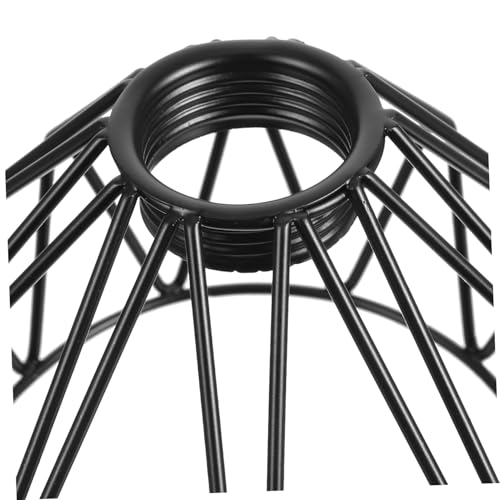CIYODO 2 Stück Schmiedeeisenkäfig Lampenschirm Lichtkäfig Drahtkäfig Leuchte Glühbirnenkäfig Metall Lampenschirmrahmen Industrie Hängelampe Ersatz Metallkäfig CIYODO 2 Stück Schmiedeeisenkäfig Lampenschirm Lichtkäfig Drahtkäfig Leuchte Glühbirnenkäfig Metall Lampenschirmrahmen Industrie Hängelampe Ersatz Metallkäfig von CIYODO