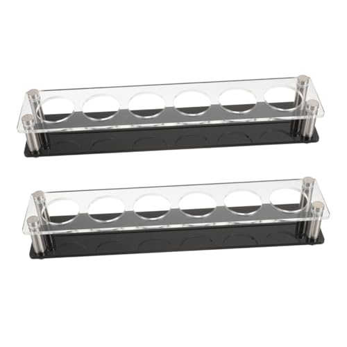 CIYODO 2 Stück Schnapsglas Halter mit Gläsern Serviertablett für Bar Party und Familienfeiern Vielseitiger Organizer für Shot Gläser Platzsparend und Robust von CIYODO