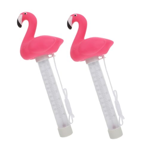 CIYODO 2 Stück Schwimmendes Wassertemperaturthermometer im Flamingo Design für Pool Badewanne und Spa Präzises Thermometer mit Celsius und Fahrenheit für Schwimmbäder und Teiche CIYODO 2 Stück Schwimmendes Wassertemperaturthermometer im Flamingo Design für Pool Badewanne und Spa Präzises Thermometer mit Celsius und Fahrenheit für Schwimmbäder und Teiche von CIYODO
