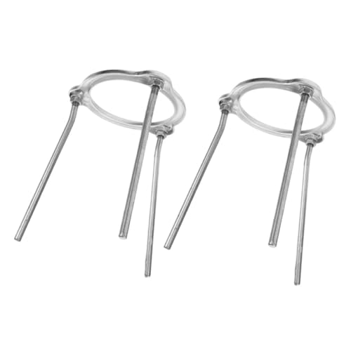 CIYODO 2 Stück Teiliges Abnehmbares Labor dreibein Stativ für Alkohollampen Brennerständer Stabiles Laborequipment für Chemische Experimente und Physikalische Versuche CIYODO 2 Stück Teiliges Abnehmbares Labor dreibein Stativ für Alkohollampen Brennerständer Stabiles Laborequipment für Chemische Experimente und Physikalische Versuche von CIYODO