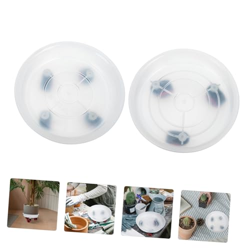 CIYODO 2 Stück Teiliges Blumentopf untersetzer Transparenter Stabiler Pflanzentopf ständer aus Dickem Kunststoff Tragbar und Wiederverwendbar Geeignet für Bonsai und Verschiedene CIYODO 2 Stück Teiliges Blumentopf untersetzer Transparenter Stabiler Pflanzentopf ständer aus Dickem Kunststoff Tragbar und Wiederverwendbar Geeignet für Bonsai und Verschiedene von CIYODO