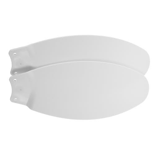 CIYODO 2 Stück Teiliges Deckenventilatorflügel aus Robustem Kunststoff Vibrationsfrei Geräuscharm Verbesserte Luftzirkulation für Wohn Esszimmer Einfache Montage und Vielseitige von CIYODO