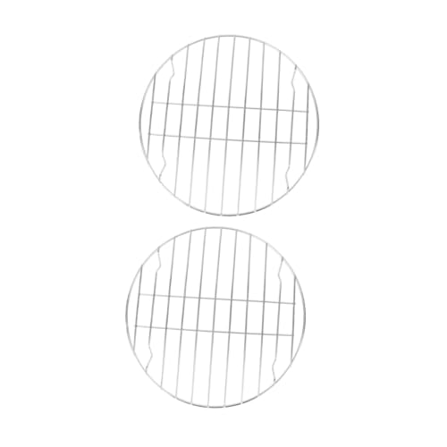 CIYODO 2 Stück Teiliges Edelstahl Bbq rippenrost Praktisches Grillgestell für Zuhause und Outdoor Rostfrei Spülmaschinengeeignet Antihaftbeschichtet für Fleisch und Gemüse CIYODO 2 Stück Teiliges Edelstahl Bbq rippenrost Praktisches Grillgestell für Zuhause und Outdoor Rostfrei Spülmaschinengeeignet Antihaftbeschichtet für Fleisch und Gemüse von CIYODO