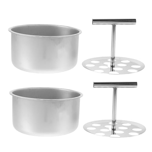 CIYODO 2 Stück Teiliges Fleischbällchen-former Edelstahl Manuelle Fleischbällchenpresse Gleichmäßige Formgebung Vielseitig für Fleisch Fischbällchen Einfache Reinigung Ergonomisch für CIYODO 2 Stück Teiliges Fleischbällchen-former Edelstahl Manuelle Fleischbällchenpresse Gleichmäßige Formgebung Vielseitig für Fleisch Fischbällchen Einfache Reinigung Ergonomisch für von CIYODO