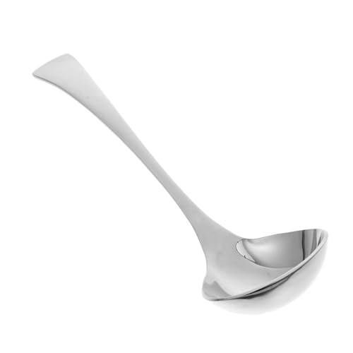CIYODO 2 Stück Teiliges Suppenkellen aus Rostfreiem Langlebig und Spülmaschinenfest mit Ergonomischem Gebogenem Griff für Komfortables Servieren von Suppe und Soße Optimale für Täglichen CIYODO 2 Stück Teiliges Suppenkellen aus Rostfreiem Langlebig und Spülmaschinenfest mit Ergonomischem Gebogenem Griff für Komfortables Servieren von Suppe und Soße Optimale für Täglichen von CIYODO