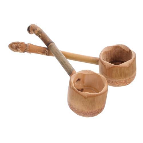 CIYODO 2 Stück Teiliges Wasserschöpfer mit langem Griff Langlebig Vielseitig Verwendbar für Garten Teezeremonie und Haushalt Natürliches Nachhaltiges Holzmaterial Traditionelles Design CIYODO 2 Stück Teiliges Wasserschöpfer mit langem Griff Langlebig Vielseitig Verwendbar für Garten Teezeremonie und Haushalt Natürliches Nachhaltiges Holzmaterial Traditionelles Design von CIYODO