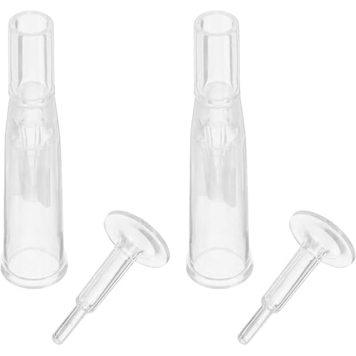 CIYODO 2 Stück Transparent Sprühdüsen für Aquarium und Gartenteich Ersatzsprühköpfe für Wassermerkmale für Fischbecken und Gartenbrunnen von CIYODO