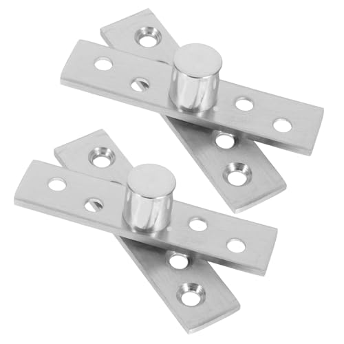 CIYODO 2 Stücke Edelstahl Unsichtbare Pivot-türscharniere Drehung Verdeckte Mittelachse Oben-unten Positionierung Für Schränke Möbel Raumnutzung Robust CIYODO 2 Stücke Edelstahl Unsichtbare Pivot-türscharniere Drehung Verdeckte Mittelachse Oben-unten Positionierung Für Schränke Möbel Raumnutzung Robust von CIYODO