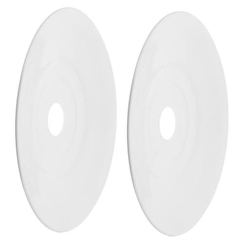 CIYODO 2 Stücke Industrieller Lampenschirm Runde Diffusor Abdeckung für Wand und Deckenleuchten Vintage Design Passend für Straßenlaternen und Kronleuchter Loch CIYODO 2 Stücke Industrieller Lampenschirm Runde Diffusor Abdeckung für Wand und Deckenleuchten Vintage Design Passend für Straßenlaternen und Kronleuchter Loch von CIYODO