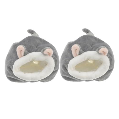 CIYODO 2 Stücke Kleintier Kuschelnest aus Wärmendes Winterbett mit Cartoon Design für Hamster Igel Bequemes Atmungsaktives Versteck für Kleine Haustiere Wie Mäuse und Ratten CIYODO 2 Stücke Kleintier Kuschelnest aus Wärmendes Winterbett mit Cartoon Design für Hamster Igel Bequemes Atmungsaktives Versteck für Kleine Haustiere Wie Mäuse und Ratten von CIYODO