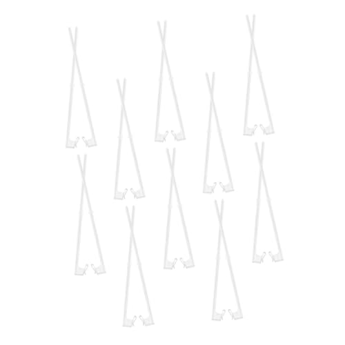 CIYODO 20 Stück Auto-fahnenhalter Weiß Kfz-Fenster-Clip Verstellbar Für Fahrzeugflaggen Fahrzeugfensterhalter Für Festivals und Feiern von CIYODO