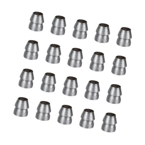 CIYODO 20 Stück Metallkeile für Axtstiel Runde Handliche Keile aus Robustem Eisen Langlebig und Installieren Geeignet als Ersatz und Verstärkung für Axt Hammergriffe von CIYODO