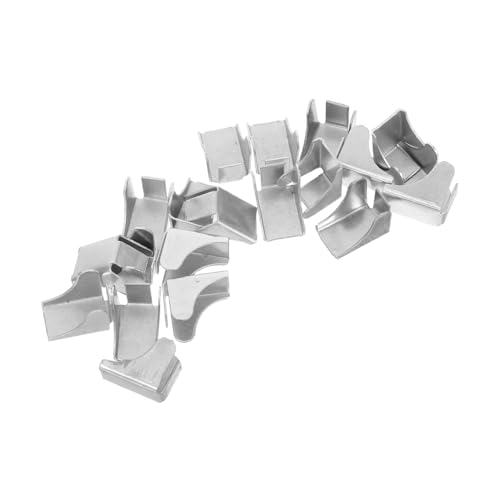 CIYODO 20 Stück Metallregalclips für Büroschränke Robuste Regalstützclips Abnehmbar für Bücherregale und Effiziente Aufbewahrungslösungen CIYODO 20 Stück Metallregalclips für Büroschränke Robuste Regalstützclips Abnehmbar für Bücherregale und Effiziente Aufbewahrungslösungen von CIYODO