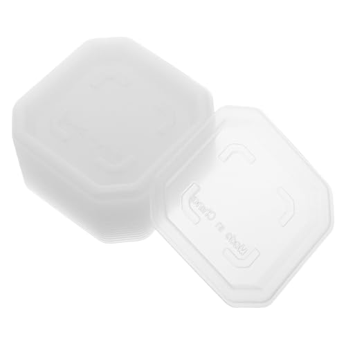 CIYODO 20 Stück Quadratische Pflanzuntersetzer aus Dickem Transparentem Kunststoff Strapazierfähig und Langlebig Vielseitig für Innen Außenbereich Stilvolles Halbtransparentes Design für CIYODO 20 Stück Quadratische Pflanzuntersetzer aus Dickem Transparentem Kunststoff Strapazierfähig und Langlebig Vielseitig für Innen Außenbereich Stilvolles Halbtransparentes Design für von CIYODO