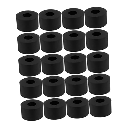 CIYODO 20 Stück Teiliges Runde Gummi-anti-vibrationspads Elastische Stoßdämpfer-matten für Klimaanlagen und Haushaltsgeräte Verschleißfest Zuverlässige Vibrationsisolierung Kompatibel als von CIYODO