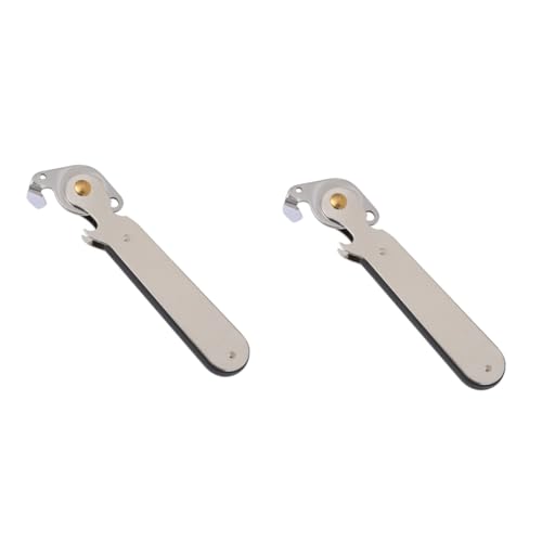 CIYODO 2St Dosenstecher aus Edelstahl Dosenöffner Heavy Duty tragbarer Dosenöffner küchenhelfee sicherheits dosenöffner elektrischer Dosenöffner Weinöffner manueller Flaschenöffner von CIYODO