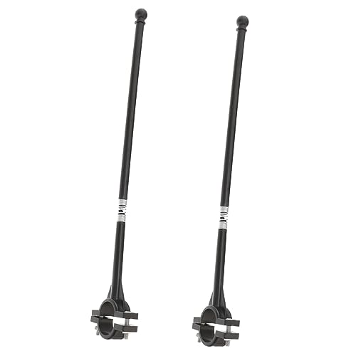 CIYODO 2Stücke Fahrrad Fahnenmast Halter für Stabiler Fahnenmasten für Sicherheitsfahnen und Wimpel für Outdoor Displays und Werbeanzeigen von CIYODO