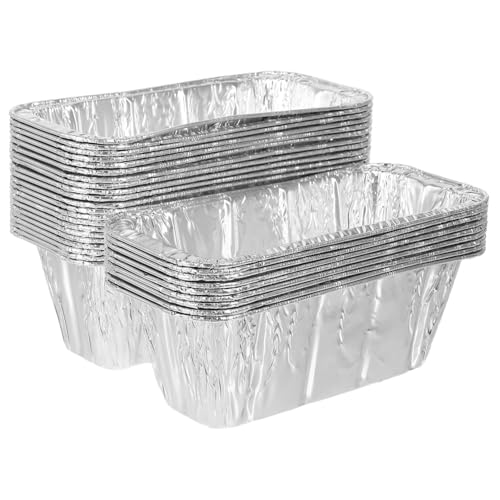 CIYODO 30 Stück Aluminium Folien tropfschalen Hitzebeständige Fettauffangschalen für Grill und Backofen Kompatibel mit Blackstone Griddle Zubehör Vielseitig für Grillen Braten Einfrieren CIYODO 30 Stück Aluminium Folien tropfschalen Hitzebeständige Fettauffangschalen für Grill und Backofen Kompatibel mit Blackstone Griddle Zubehör Vielseitig für Grillen Braten Einfrieren von CIYODO