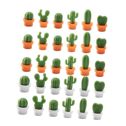 CIYODO 30 Stück Teiliges Bunte Kühlschrankmagnete aus Resin Realistische Kakteen-Designs Kompakte Magnetsticker für Notizen und Küchen-deko Langlebig und Fest Haftend für Kleine CIYODO 30 Stück Teiliges Bunte Kühlschrankmagnete aus Resin Realistische Kakteen-Designs Kompakte Magnetsticker für Notizen und Küchen-deko Langlebig und Fest Haftend für Kleine von CIYODO