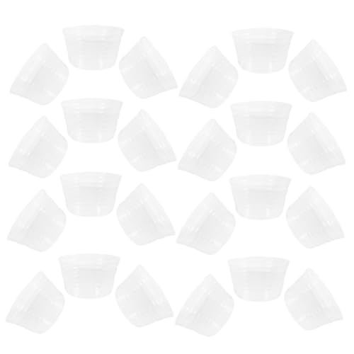CIYODO 30 Stück Teiliges Pflanzuntersetzer Transparent Rund wasserdichte Blumenkübel-abtropfschale Pflanzentropf-Tray für Innen Außenbereich Fördert Gesunde Pflanzenbewässerung CIYODO 30 Stück Teiliges Pflanzuntersetzer Transparent Rund wasserdichte Blumenkübel-abtropfschale Pflanzentropf-Tray für Innen Außenbereich Fördert Gesunde Pflanzenbewässerung von CIYODO