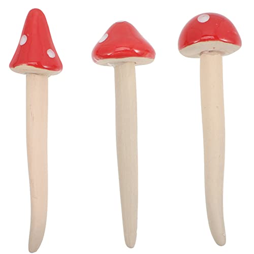 CIYODO 3stücke Pilzstatue Garten Pilz Figurine Keramik Dekorative Pilz Statue Für Hinterhof Garten Dekoration CIYODO 3stücke Pilzstatue Garten Pilz Figurine Keramik Dekorative Pilz Statue Für Hinterhof Garten Dekoration von CIYODO