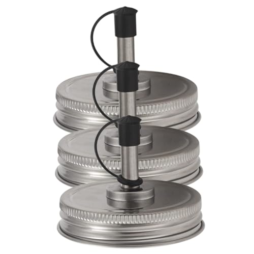 CIYODO 3st Einmachglasdeckel Deckelglas Weinausgießer Deckel Für Ölkännchen Schnapsausgießer Einmachglas Liefern Deckel Für Weinausgießer Ausgießer Gießen Ölauslaufdeckel Tülle Plastik CIYODO 3st Einmachglasdeckel Deckelglas Weinausgießer Deckel Für Ölkännchen Schnapsausgießer Einmachglas Liefern Deckel Für Weinausgießer Ausgießer Gießen Ölauslaufdeckel Tülle Plastik von CIYODO