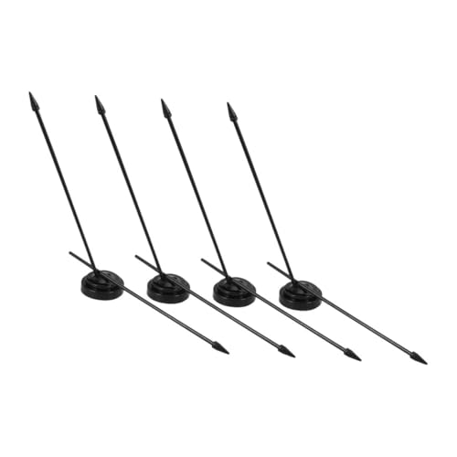 CIYODO 4 Stück Flaggenständer Teilig Schwarze Stabile Fahnenmast Basis für Drinnen Langlebiger Fahnenhalter mit Robustem Sockel Eleganter Tischflaggenhalter für Vielseitige Dekoration CIYODO 4 Stück Flaggenständer Teilig Schwarze Stabile Fahnenmast Basis für Drinnen Langlebiger Fahnenhalter mit Robustem Sockel Eleganter Tischflaggenhalter für Vielseitige Dekoration von CIYODO