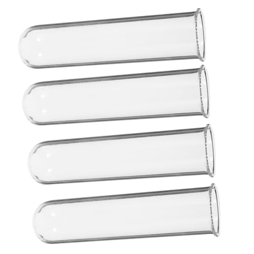 CIYODO 4 Stück Probierglas Vase für Hydroponik Transparente Glasröhren mit Polierter Oberfläche Vielseitig als Tischdekoration für Blumen Büro Garten und Hochzeitsdeko Geeignet CIYODO 4 Stück Probierglas Vase für Hydroponik Transparente Glasröhren mit Polierter Oberfläche Vielseitig als Tischdekoration für Blumen Büro Garten und Hochzeitsdeko Geeignet von CIYODO