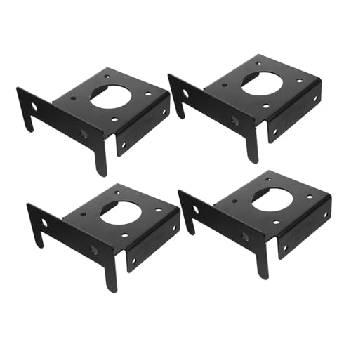 CIYODO 4 Stück Teiliges Pfostenanker Rostfreiem Stahl Wetterfeste Pergola-pfostenhalter für Holzpfosten Stabile Deckgeländerstütze Kompatibel Einfach zu Montieren Schwarz CIYODO 4 Stück Teiliges Pfostenanker Rostfreiem Stahl Wetterfeste Pergola-pfostenhalter für Holzpfosten Stabile Deckgeländerstütze Kompatibel Einfach zu Montieren Schwarz von CIYODO