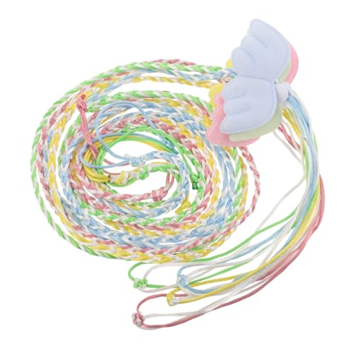 CIYODO 4 Stück Teiliges Verstellbares Nylon-Hamster-Geschirr mit Engelsflügeln Sichere Weste für Kleine Haustiere Wie Hamster Streifenhörnchen Chinchillas und Ratten Bequemes von CIYODO