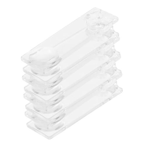 CIYODO 4 Stück Transparente Vorhanggriff Kunststoff Cord Tassel Fensterladen Zubehör für Jalousien und Rollos Robuster Griff für Einfache Bedienung Vielseitig Einsetzbar Wohn und CIYODO 4 Stück Transparente Vorhanggriff Kunststoff Cord Tassel Fensterladen Zubehör für Jalousien und Rollos Robuster Griff für Einfache Bedienung Vielseitig Einsetzbar Wohn und von CIYODO
